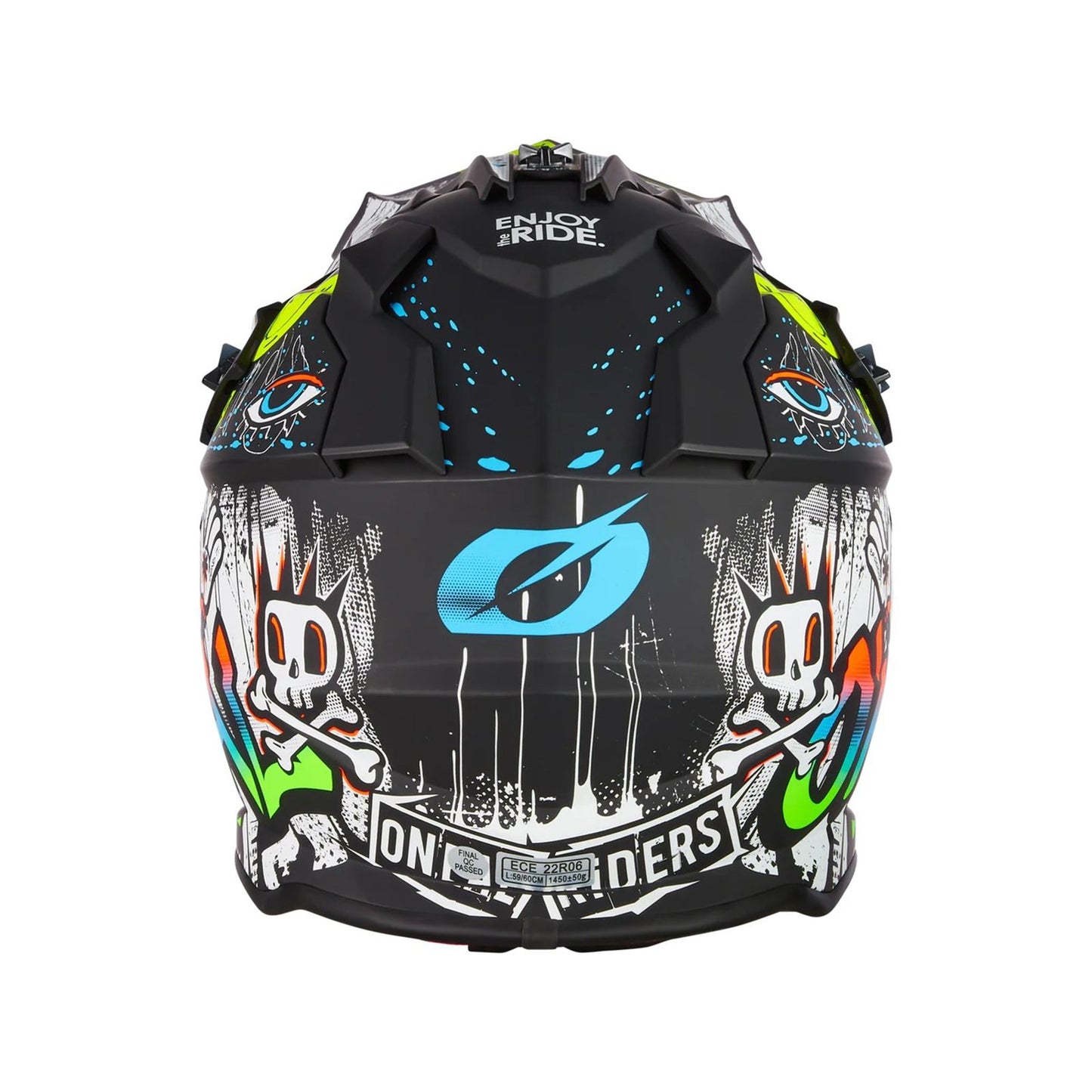 O'Neal Youth 2 SRS Helmet - Rancid - Multi_2395899