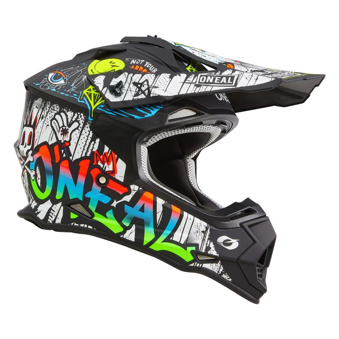 O'Neal Youth 2 SRS Helmet - Rancid - Multi_2395887