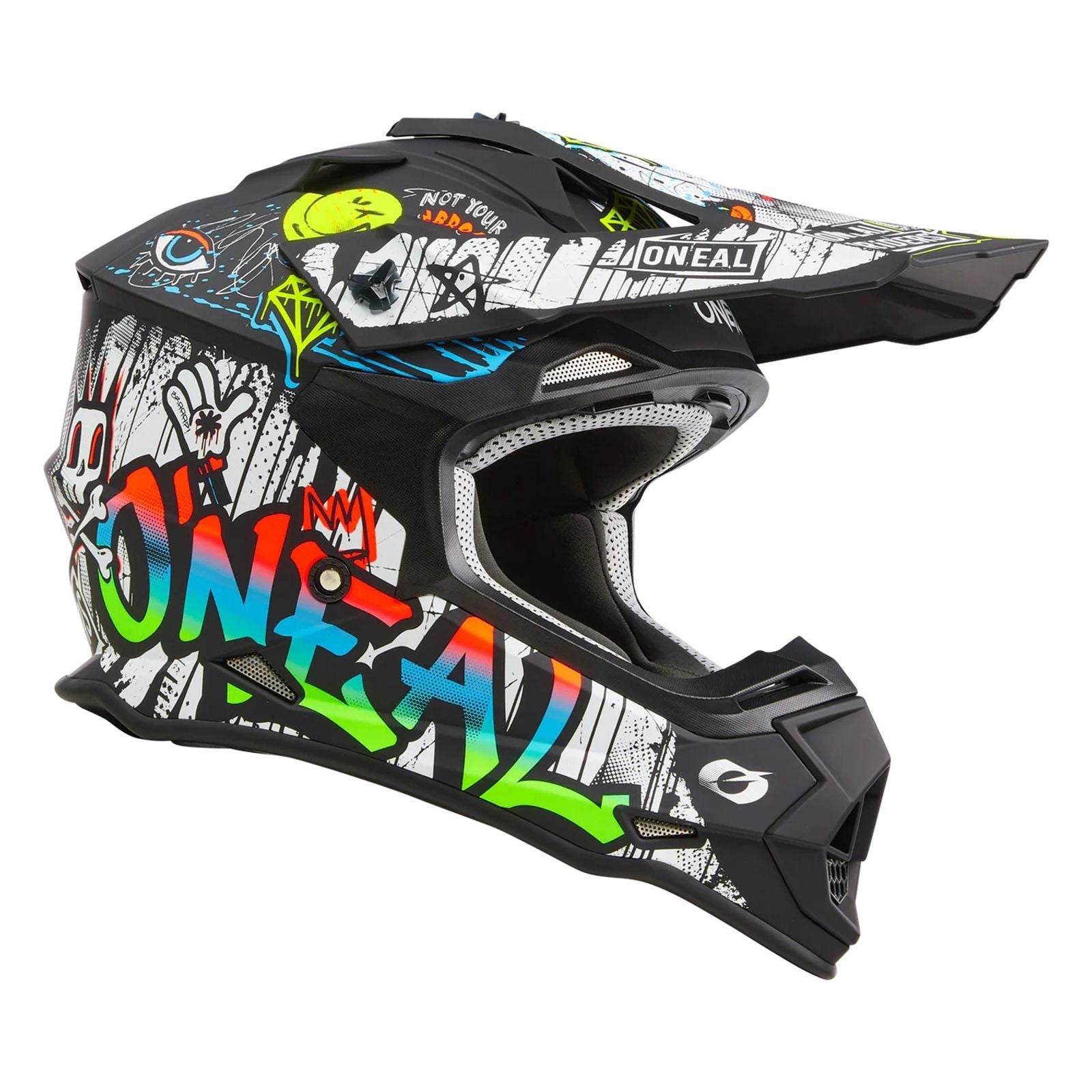 O'Neal Youth 2 SRS Helmet - Rancid - Multi_2395887