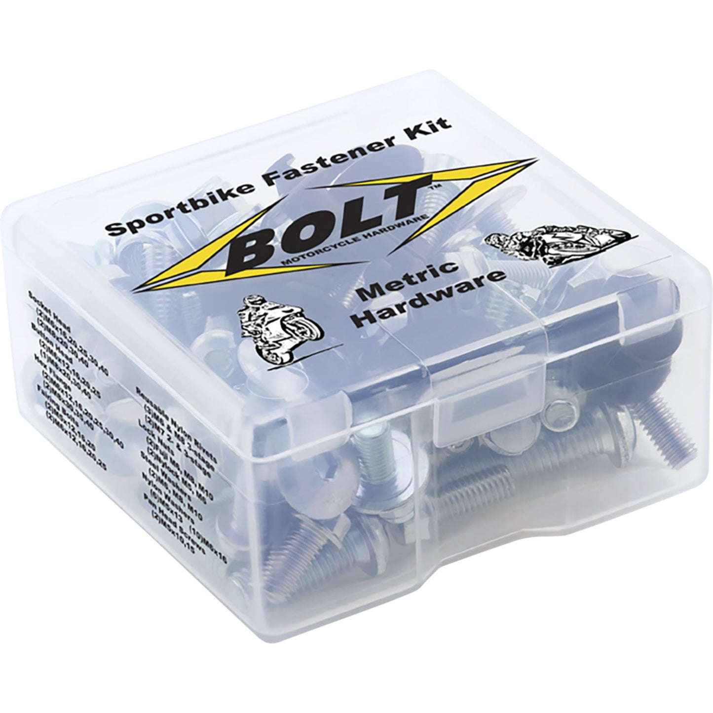 Bolt MC Hardware Sportbike Fastener Kit 99SBTP_1439499