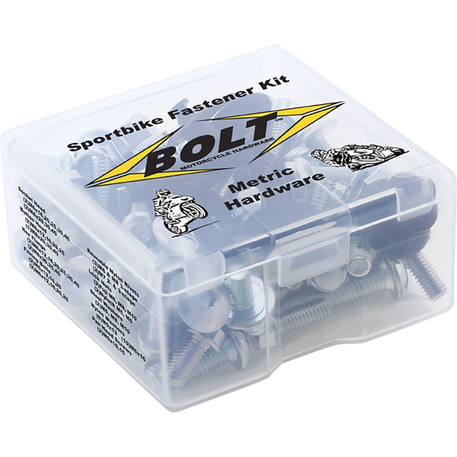 Bolt MC Hardware Sportbike Fastener Kit 99SBTP_1439499
