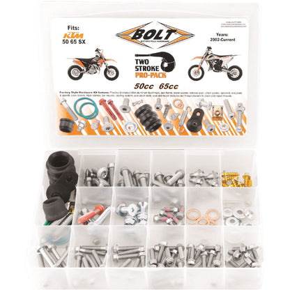 Bolt MC Hardware Euro Style Two Stroke Pro-Pack EUPP-50/65_212906