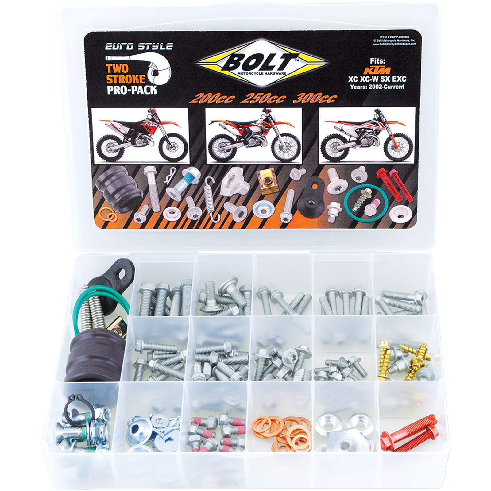 Bolt MC Hardware Euro Style Two Stroke Pro-Pack EUPP-200/300_354292