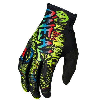 O'Neal Youth Matrix Gloves - Rancid - Black/Neon_2396021