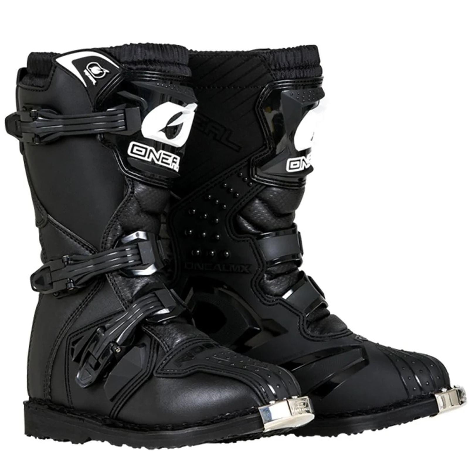O'Neal Youth Rider Boots - Black/Black_2656242