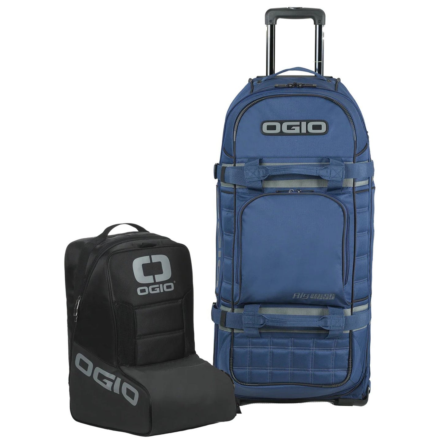 Ogio Rig 9800 Pro Bag + MX Boot Bag - Blue/Gray [MPN: 801003.35]_2396205