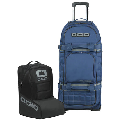 Ogio Rig 9800 Pro Bag + MX Boot Bag - Blue/Gray [MPN: 801003.35]_2396205