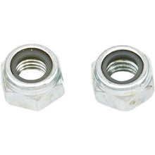 Bolt MC Hardware Nylon Lock Nuts 8mm - 10/Pack 021-30800_354406
