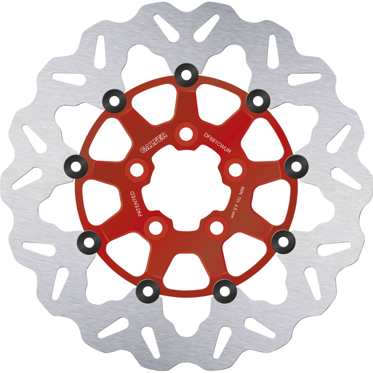 Galfer Brake Rotor - Floating for Harley-Davidson [MPN: DF681CWUR]_2345936