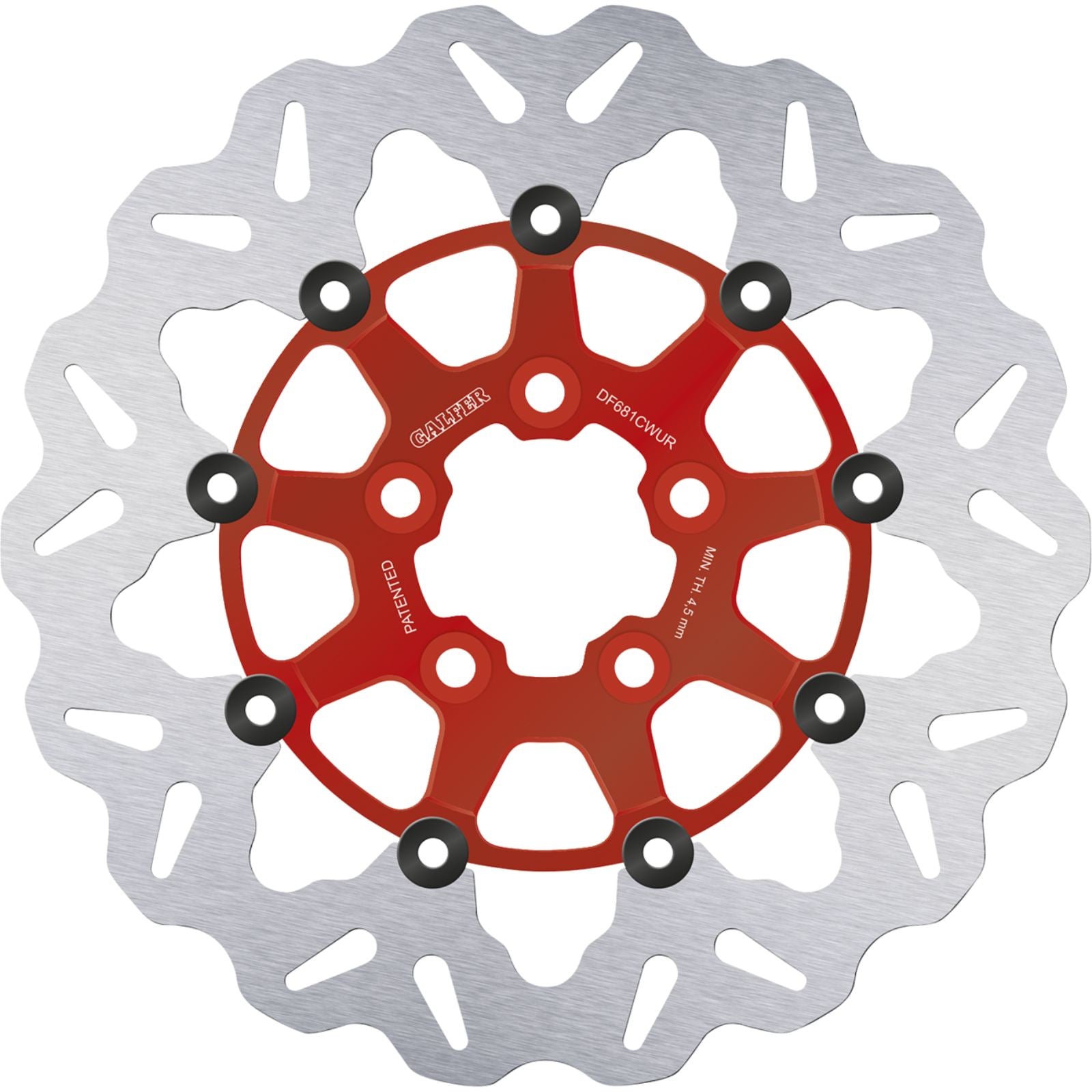 Galfer Brake Rotor - Floating for Harley-Davidson [MPN: DF681CWUR]_2345936