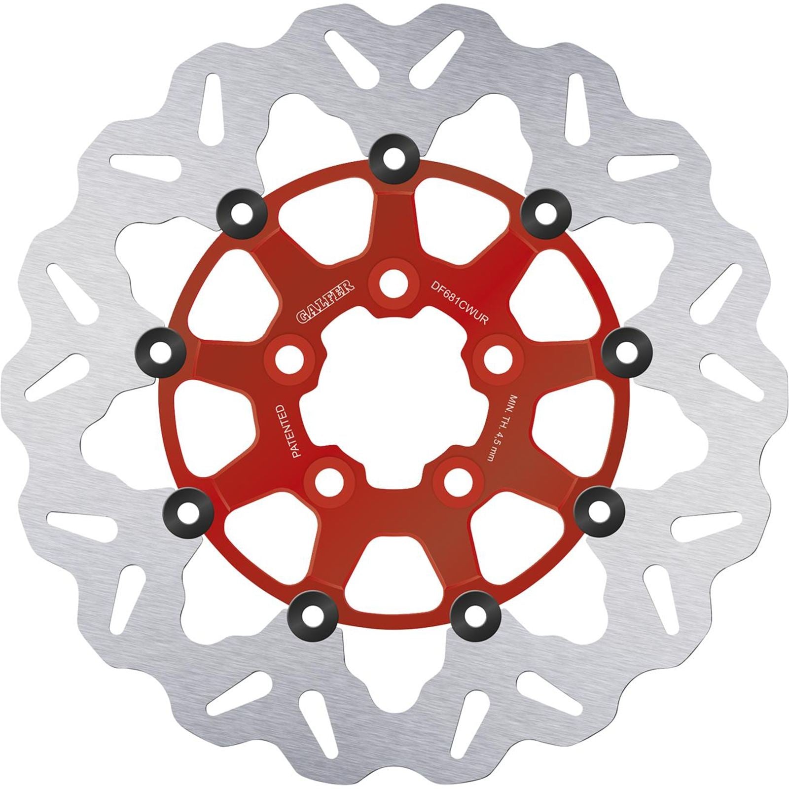 Galfer Brake Rotor - Floating for Harley-Davidson [MPN: DF681CWUR]_2537735