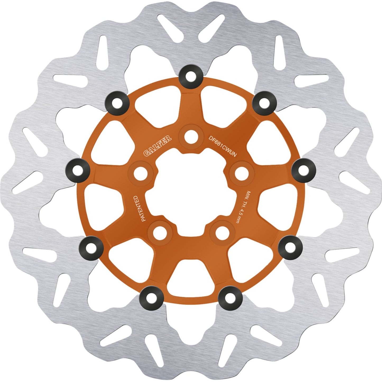 Galfer Brake Rotor - Floating for Harley-Davidson [MPN: DF681CWUN]_2345917