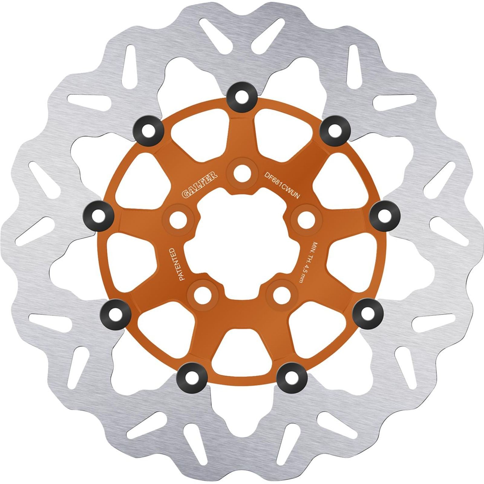 Galfer Brake Rotor - Floating for Harley-Davidson [MPN: DF681CWUN]_2537643