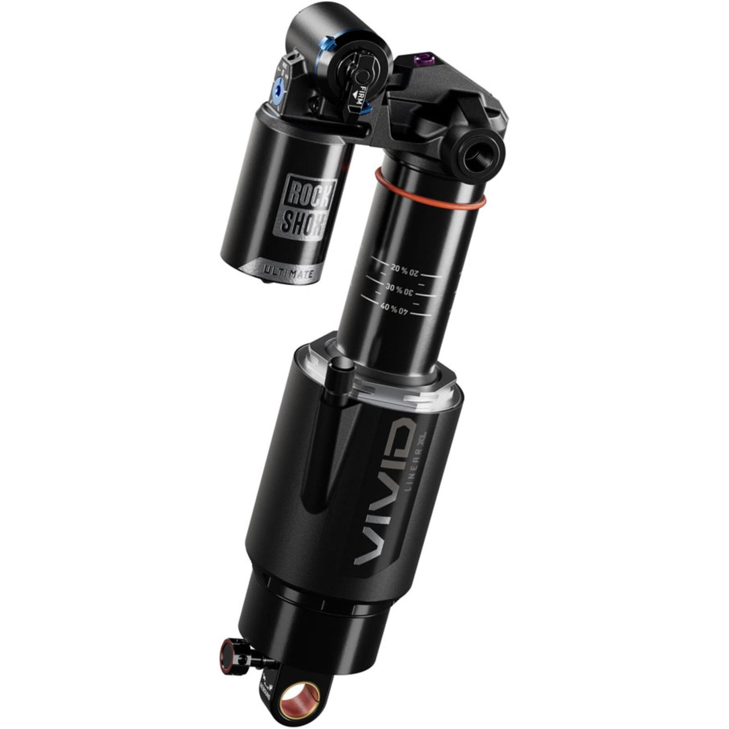 RockShox Vivid Ultimate RC2T Rear Shock 185x55 mm, Trunnion Standard, D1 [MPN: 00.4118.547.009]_2347373