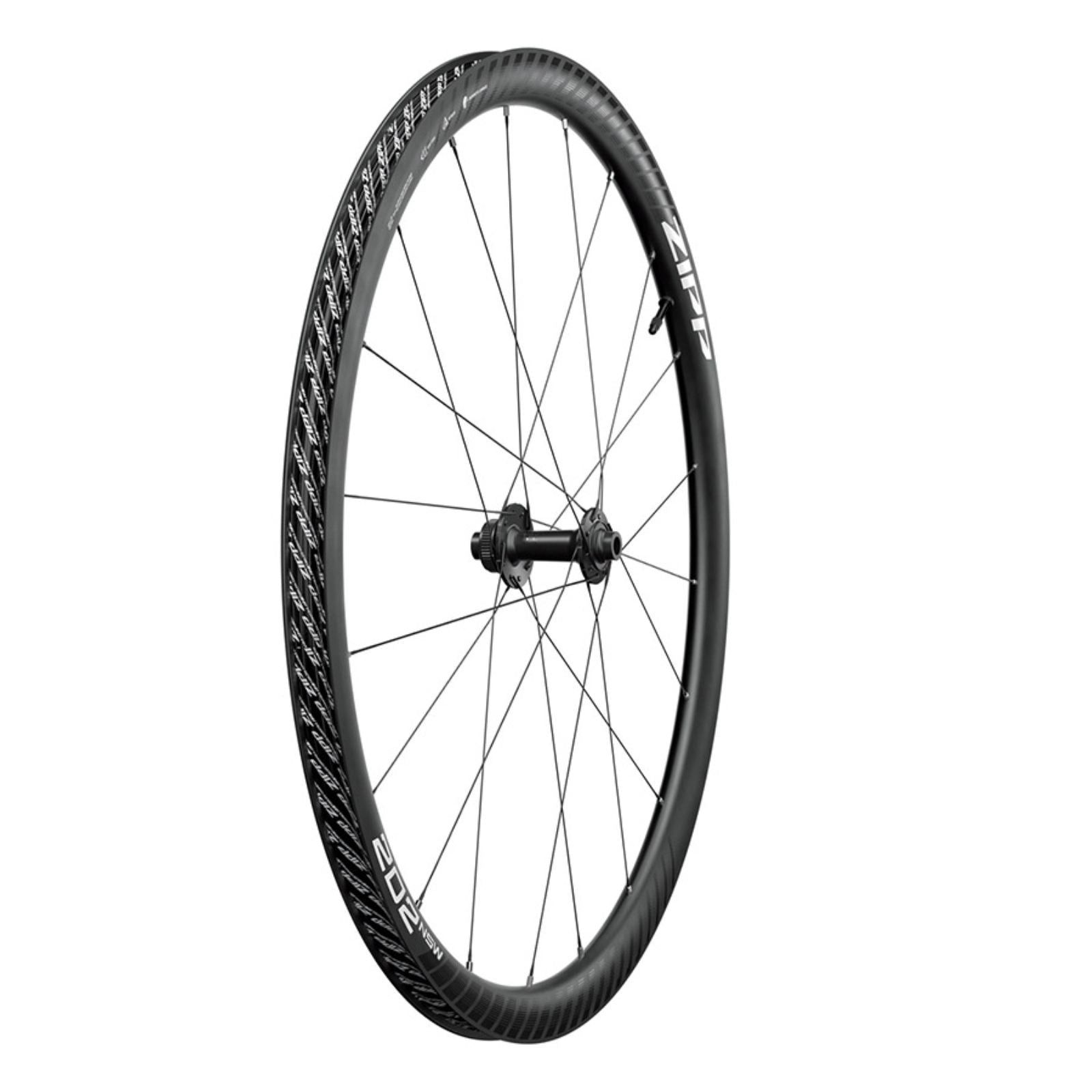 Zipp 202 NSW Front Wheel - 700, 12 x 100mm, Black/Dark Gray [MPN: 00.1918.800.000]_2346119
