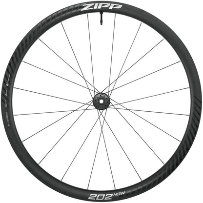 Zipp 202 NSW Front Wheel - 700, 12 x 100mm, Black/Dark Gray [MPN: 00.1918.800.000]_2348094