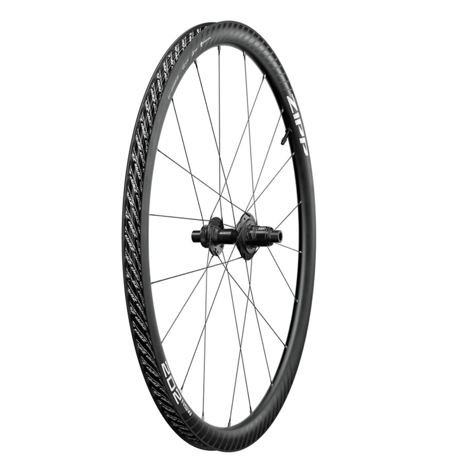 Zipp 202 NSW Rear Wheel - 700, 12 x 142mm, Black/Dark Gray [MPN: 00.1918.801.000]_2346121