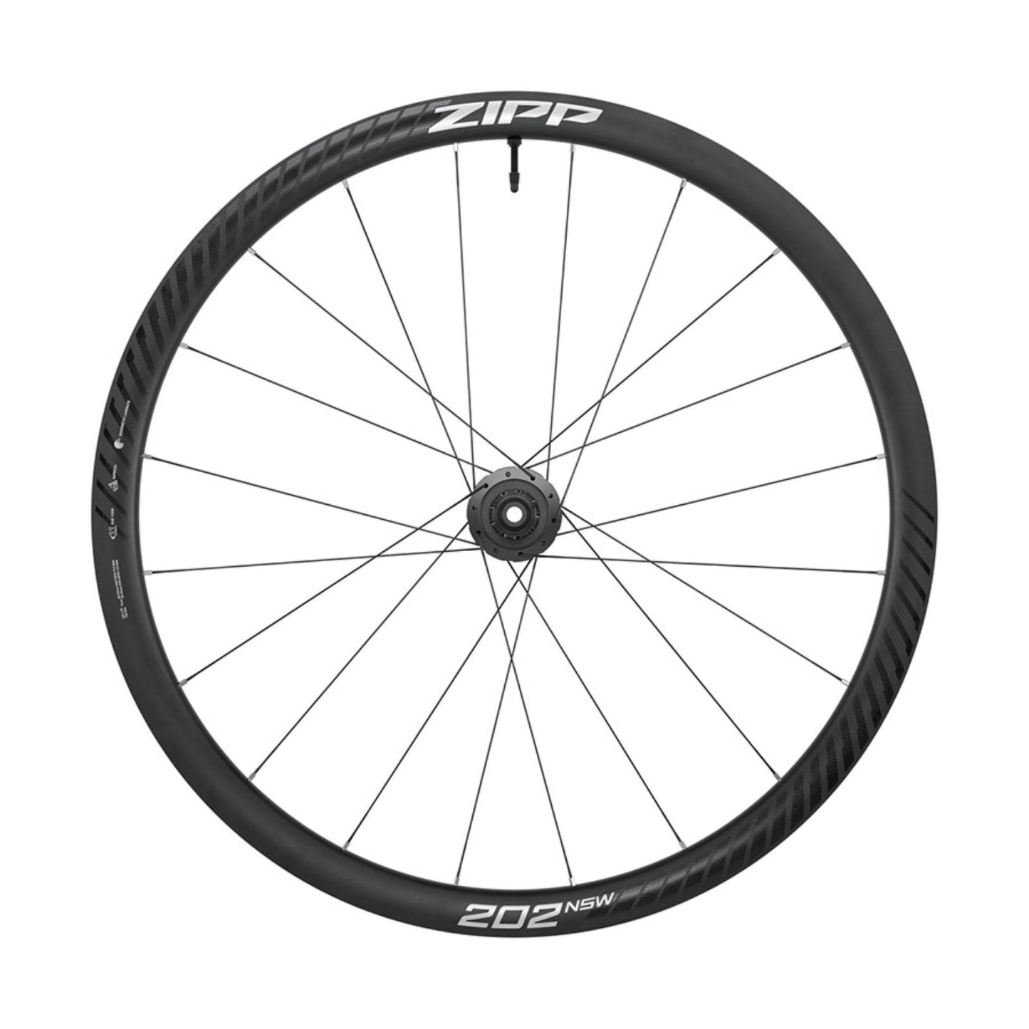 Zipp 202 NSW Rear Wheel - 700, 12 x 142mm, Black/Dark Gray [MPN: 00.1918.801.001]_2346124