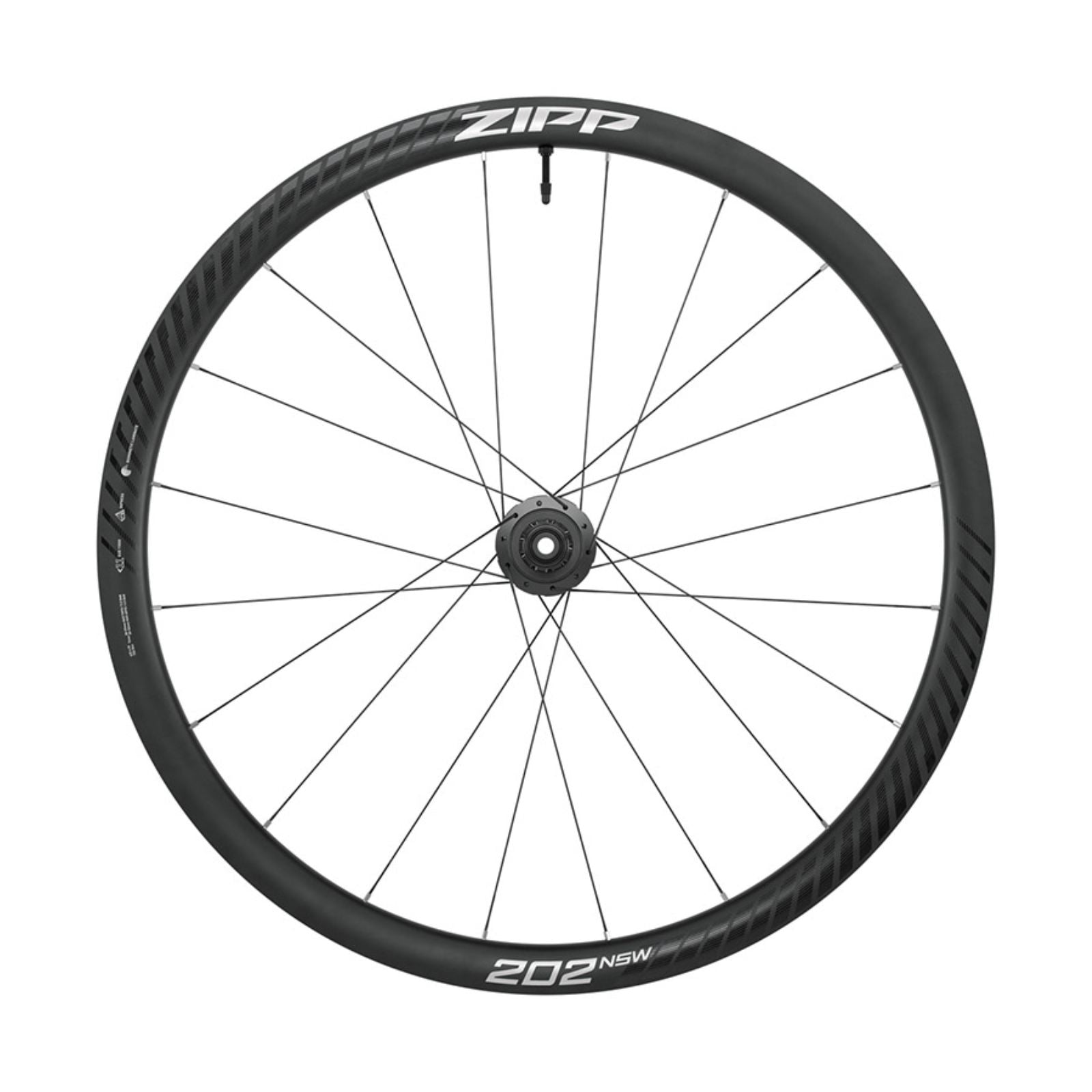 Zipp 202 NSW Rear Wheel - 700, 12 x 142mm, Black/Dark Gray [MPN: 00.1918.801.001]_2346124
