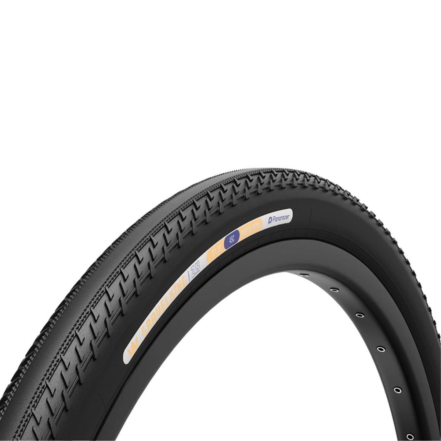 Panaracer Gravelking ZX Gravel Tire 700x45C - Black [MPN: RF745-GKZX-B2]_2346046