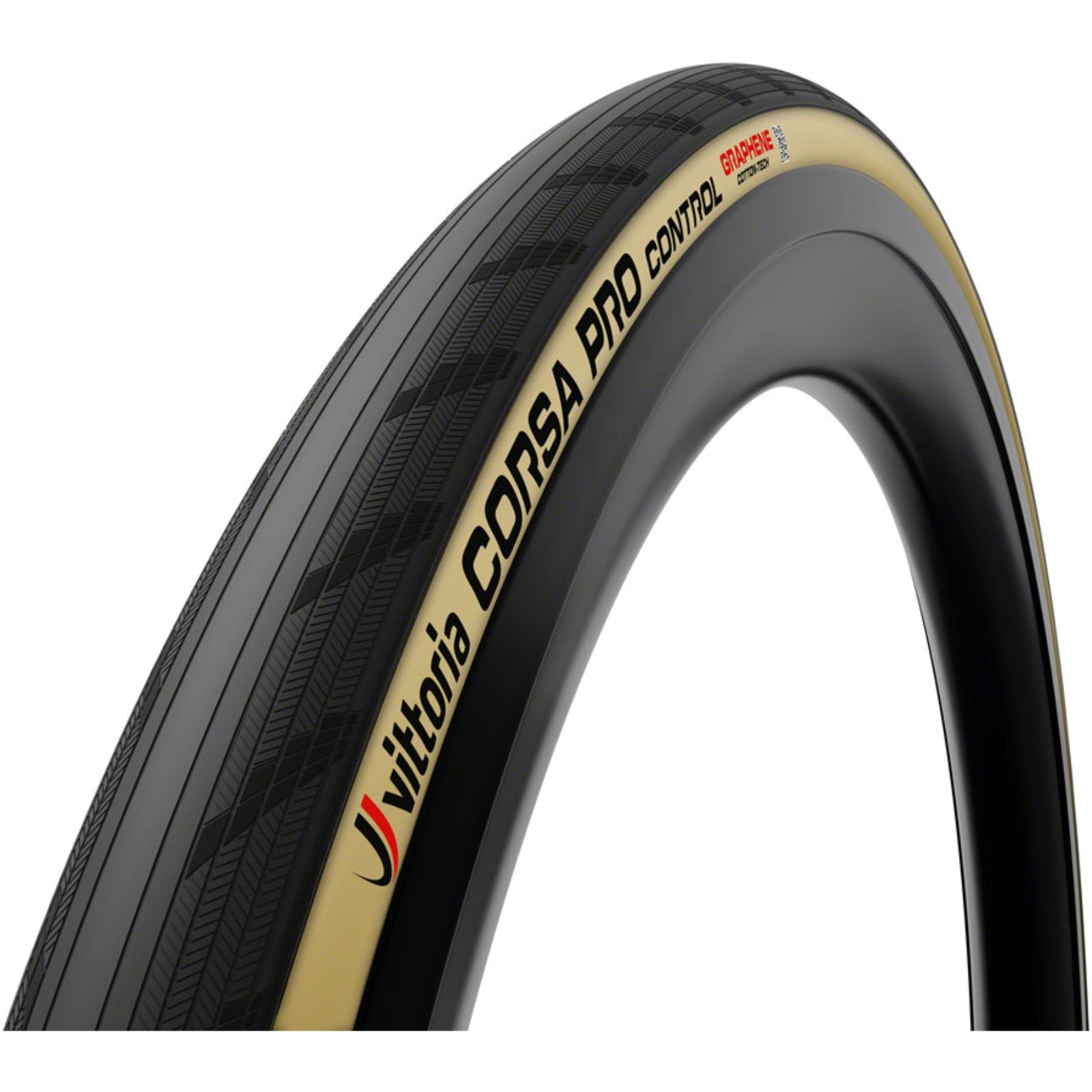 Vittoria Corsa Pro Control Tire - 700 x 42, Tubeless, Folding, Black/Cotton Tan [MPN: 11A00835]_2348043