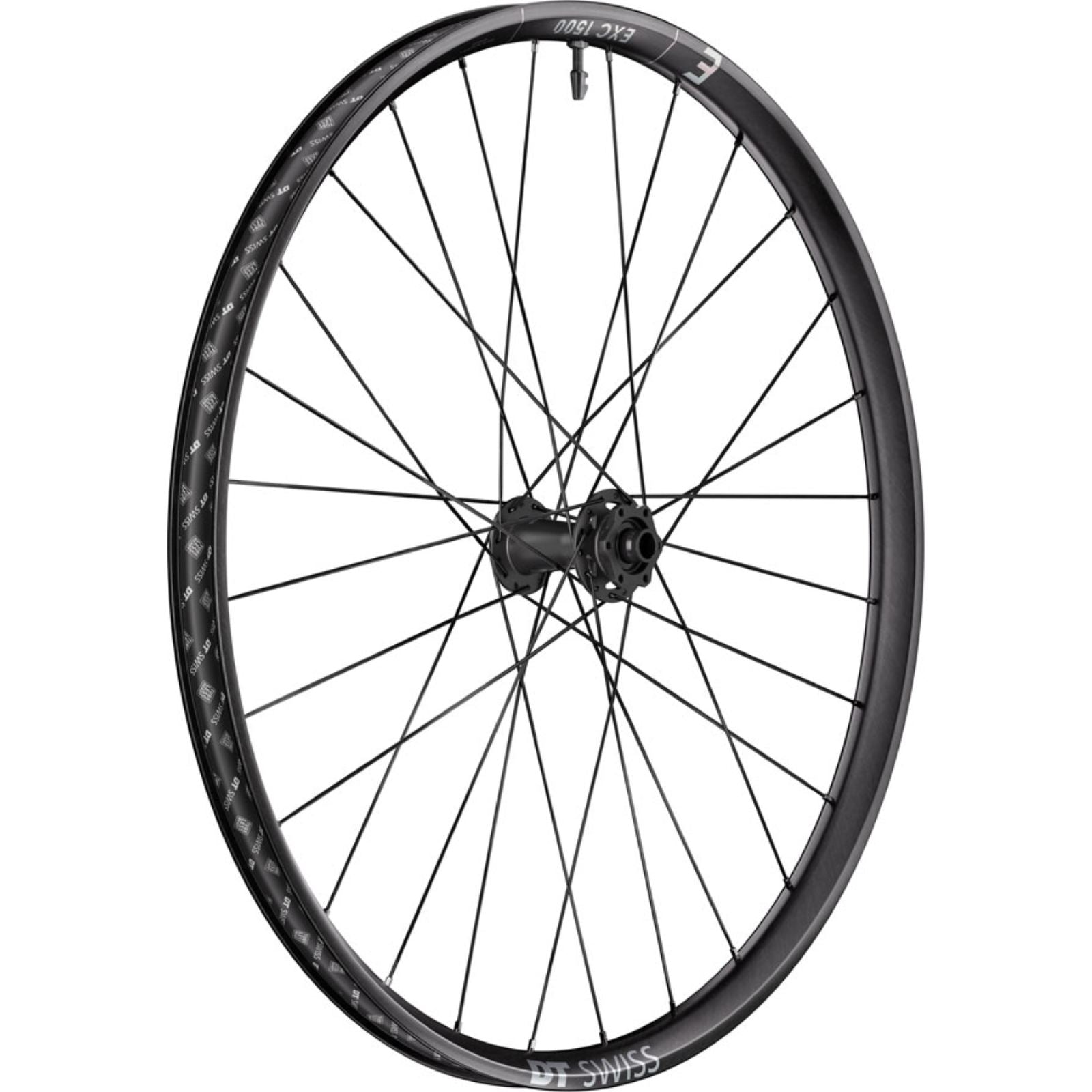DT Swiss EXC 1500 Classic 30 Front Wheel - 27.5", 15 x 110mm, Black [MPN: WEXC150BHIXCA28627]_2348114