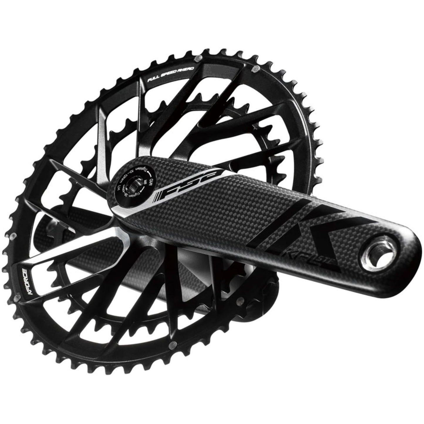 Full Speed Ahead K-Force Team Edition 2x Crankset -172.5mm, 50/34t, Carbon/Black [MPN: 336-0409554030]_2346725