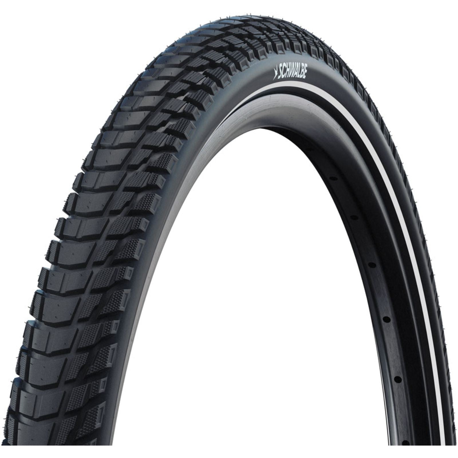 Schwalbe Marathon Plus Tour Tire - 700 x 47, Clincher, Wire, Black/Reflective [MPN: 11159362.01]_2347749