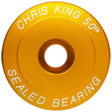 Chris King Headset Stem Cap - 1-1/8", Matte Gold 50th Anniversary [MPN: PHS456Y2]_2347232