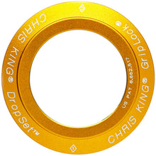 Chris King DropSet 5 Headset Bearing Cap and GripLock Assembly - Matte Gold [MPN: PHS819Y2]_2347236