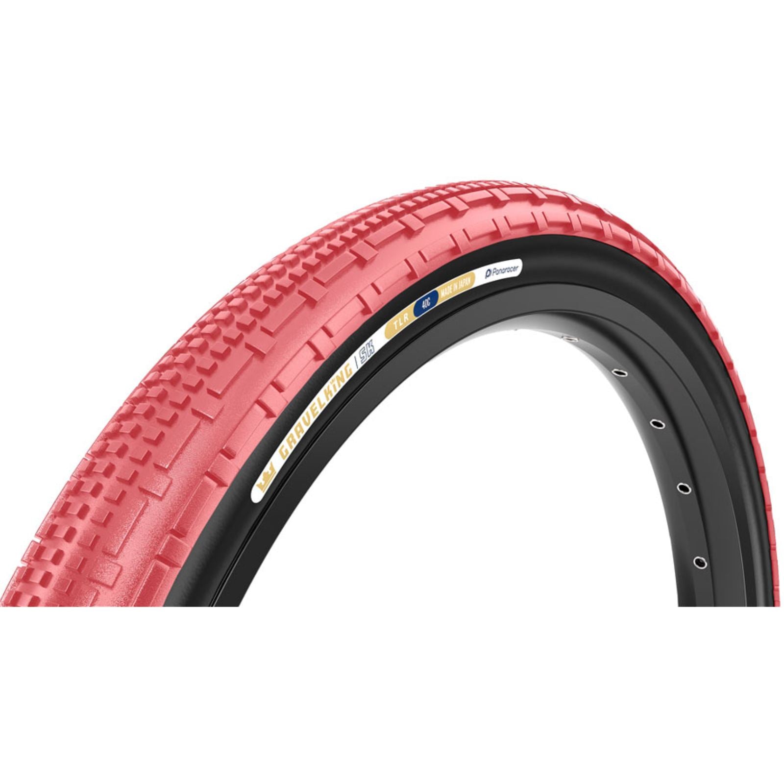 Panaracer GravelKing SK Tire - 700 x 40, Tubeless, Folding, Sakura/Black [MPN: F740-GKSK-SA-B2]_2347567