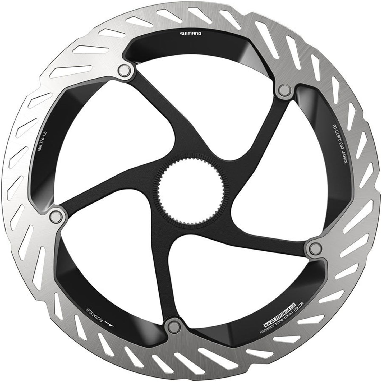 Shimano RT-CL900 LE Disc Brake Rotor - 203mm, Centerlock, Lockring Included [MPN: IRTCL900LE]_2484665