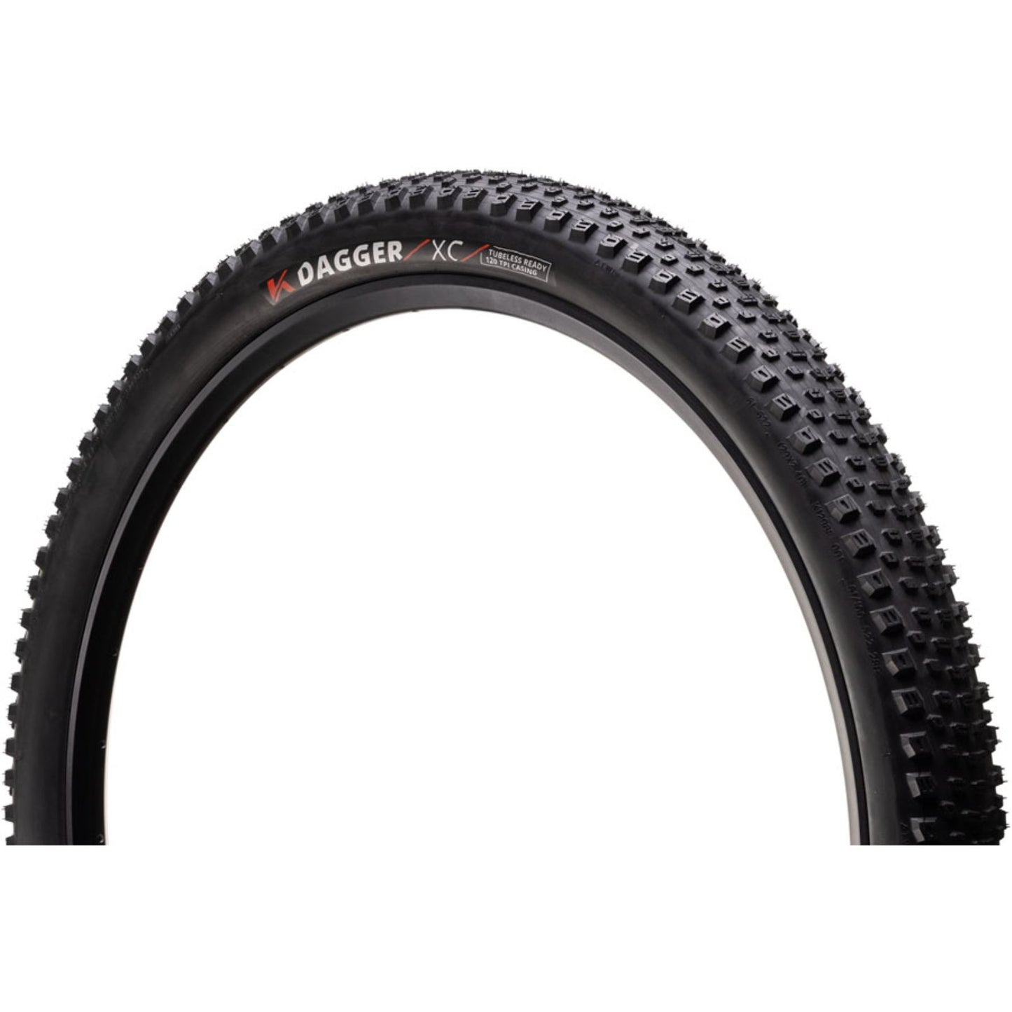Kenda - Bicycle Dagger Tire - 29 x 2.40, Tubeless, Folding, Black, XC, K-Series [MPN: 90R26040]_2347750
