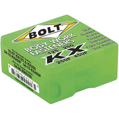 Bolt MC Hardware Full Plastic Fastener Kit - For Kawasaki KAW-1200024_213104