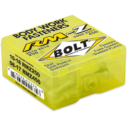 Bolt MC Hardware Full Plastic Fastener Kit For Suzuki [MPN: SUZ-0810004]_1002398