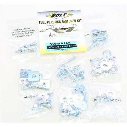 Bolt MC Hardware Full Plastic Fastener Kit for Yamaha YAM-1400024_213107