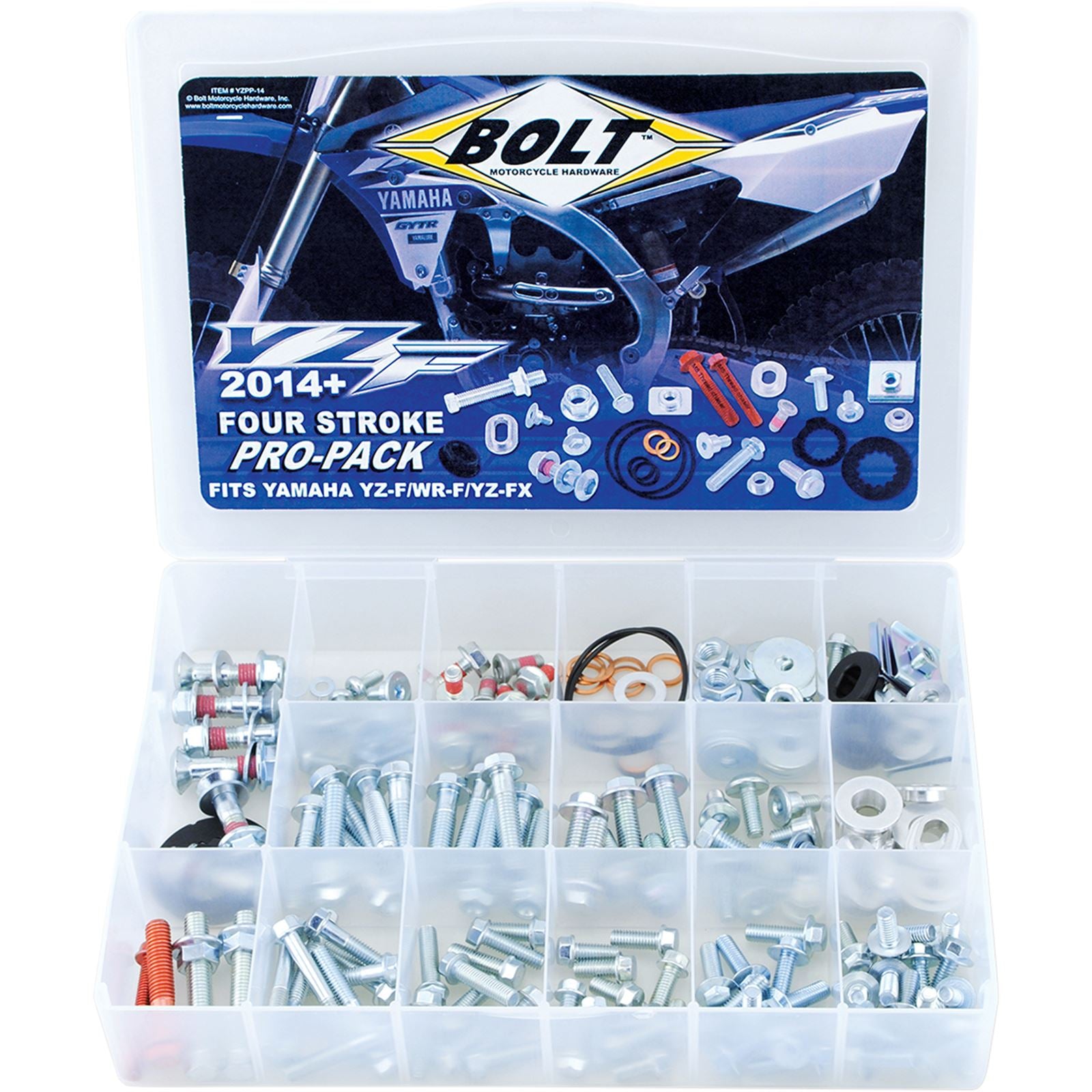 Bolt MC Hardware 4-Stroke Pro-Pack for Yamaha 2014+ YZF YZPP-14_354295