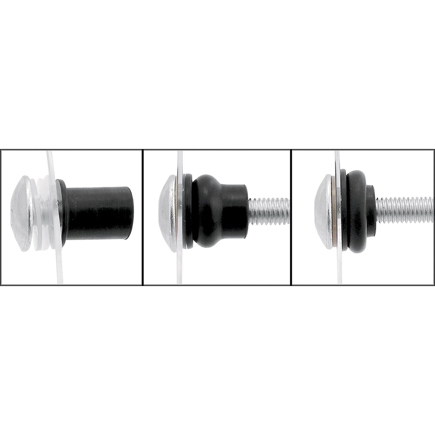 Bolt MC Hardware Windscreen Fasteners - 6/Pack 2009-WSF_354260