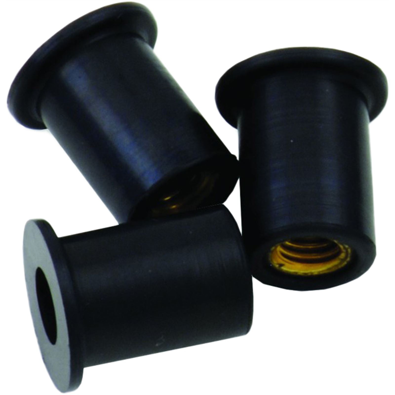 Bolt MC Hardware Windscreen Fasteners M5 Rubber Well Nut - 50/Pack WSF-NUT-50_1002327