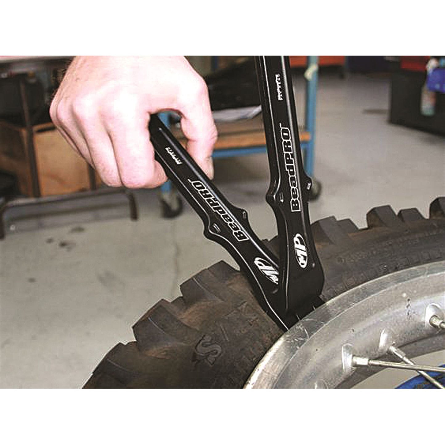 Motion Pro BeadPro Tire Bead Breaker and Lever Tool Set Aluminum 9.5" 08-0519_213292
