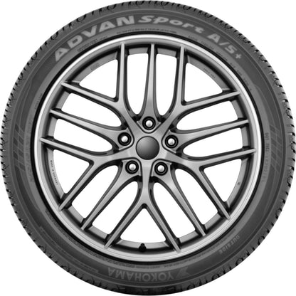Yokohama Tire Advan Sport A/S+ Tire - 205/50R17 - 93W [MPN: 110140613]_2379415
