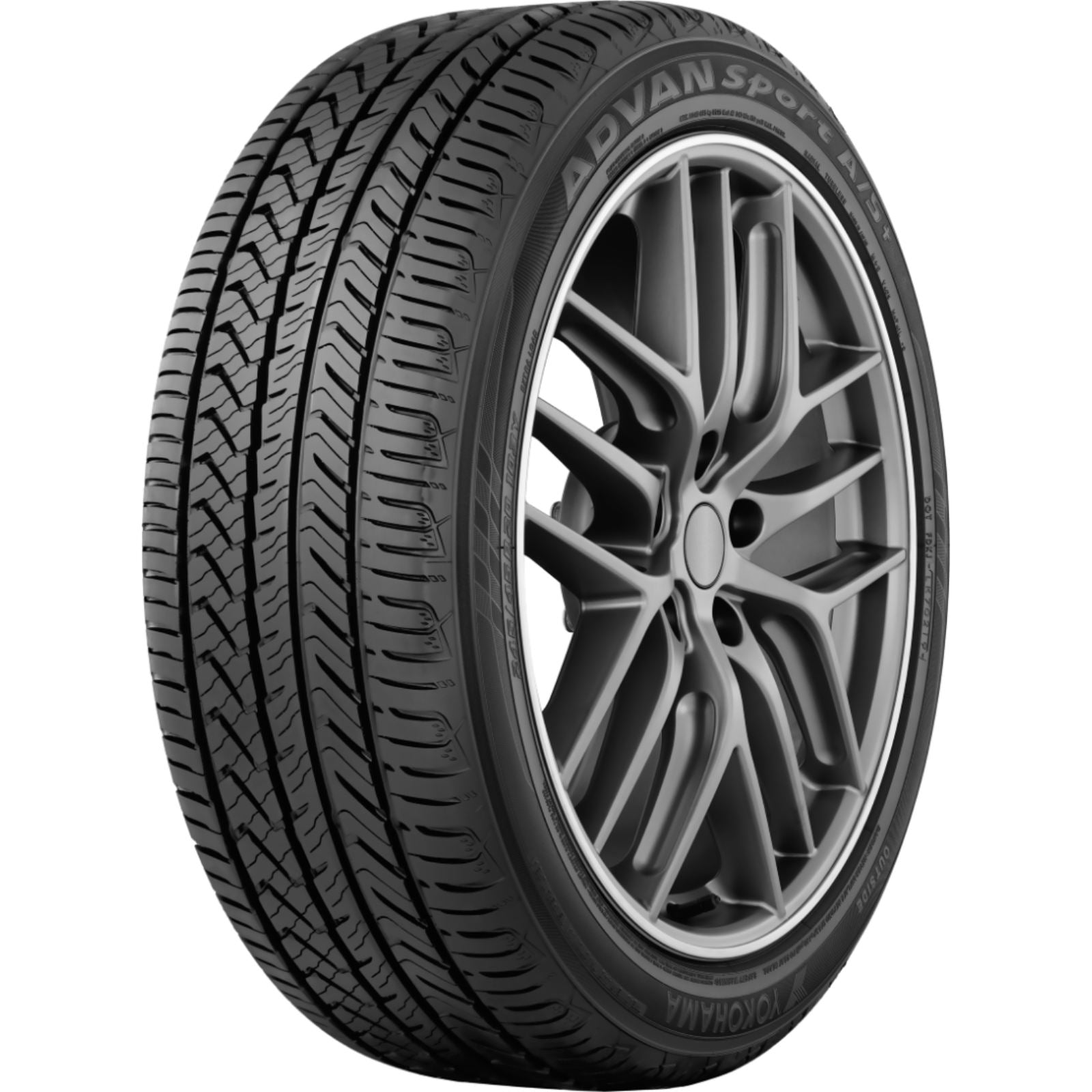 Yokohama Tire Advan Sport A/S+ Tire - 275/35R19 - 100Y [MPN: 110140658]_2387991