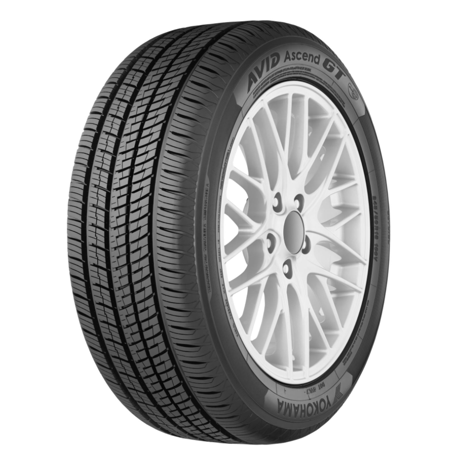 Yokohama Tire Avid Ascend GT Tire - 195/65R15 - 91H [MPN: 110132705]_2371718