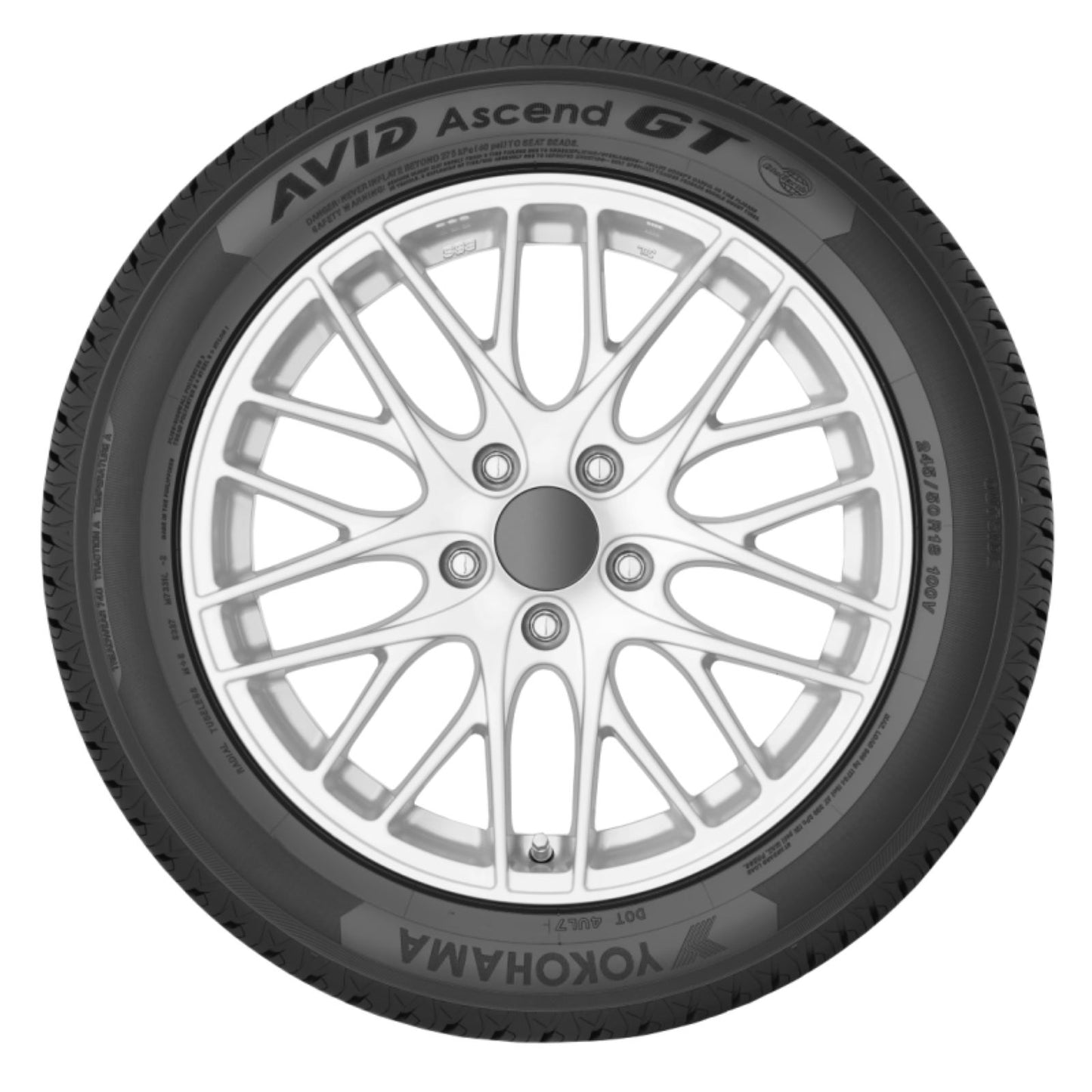 Yokohama Tire Avid Ascend GT Tire - 195/65R15 - 91H [MPN: 110132705]_2381431