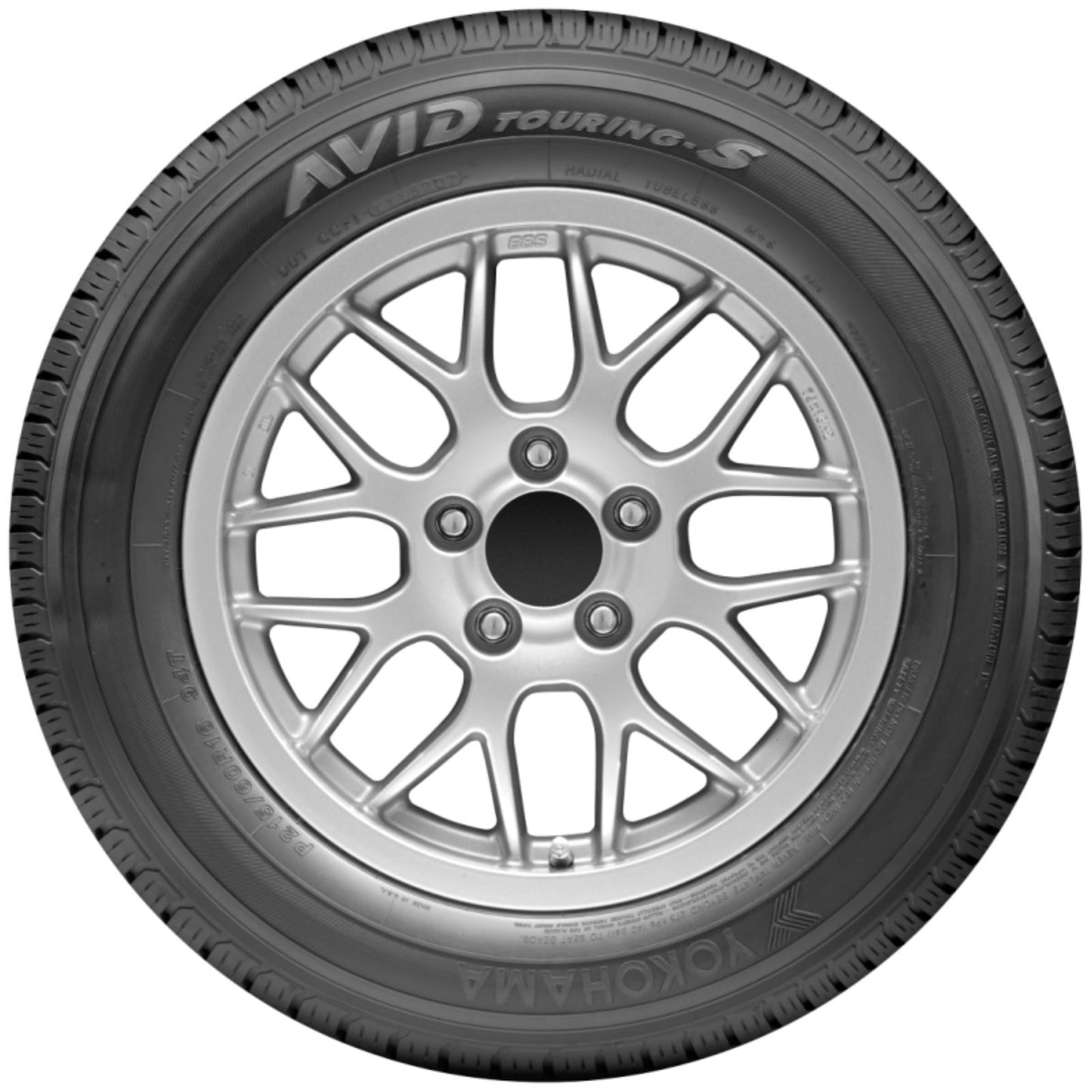 Yokohama Tire Avid Touring-S Tire - P205/60R15 - 90T [MPN: 110131820]_2372101