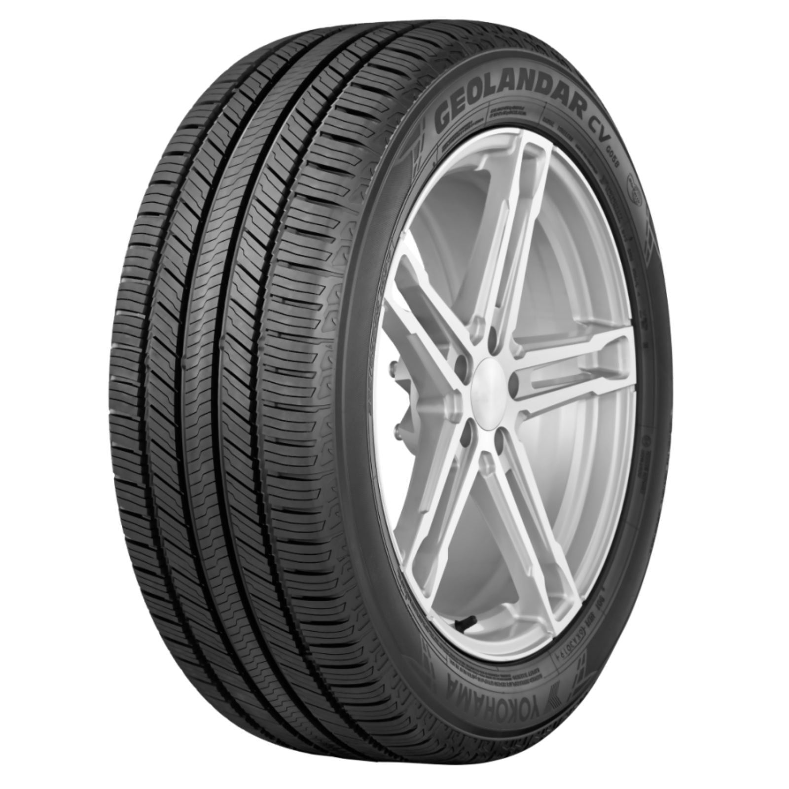 Yokohama Tire Geolandar CV G058 Tire - 225/55R19 - 99V [MPN: 110105834]_2378385