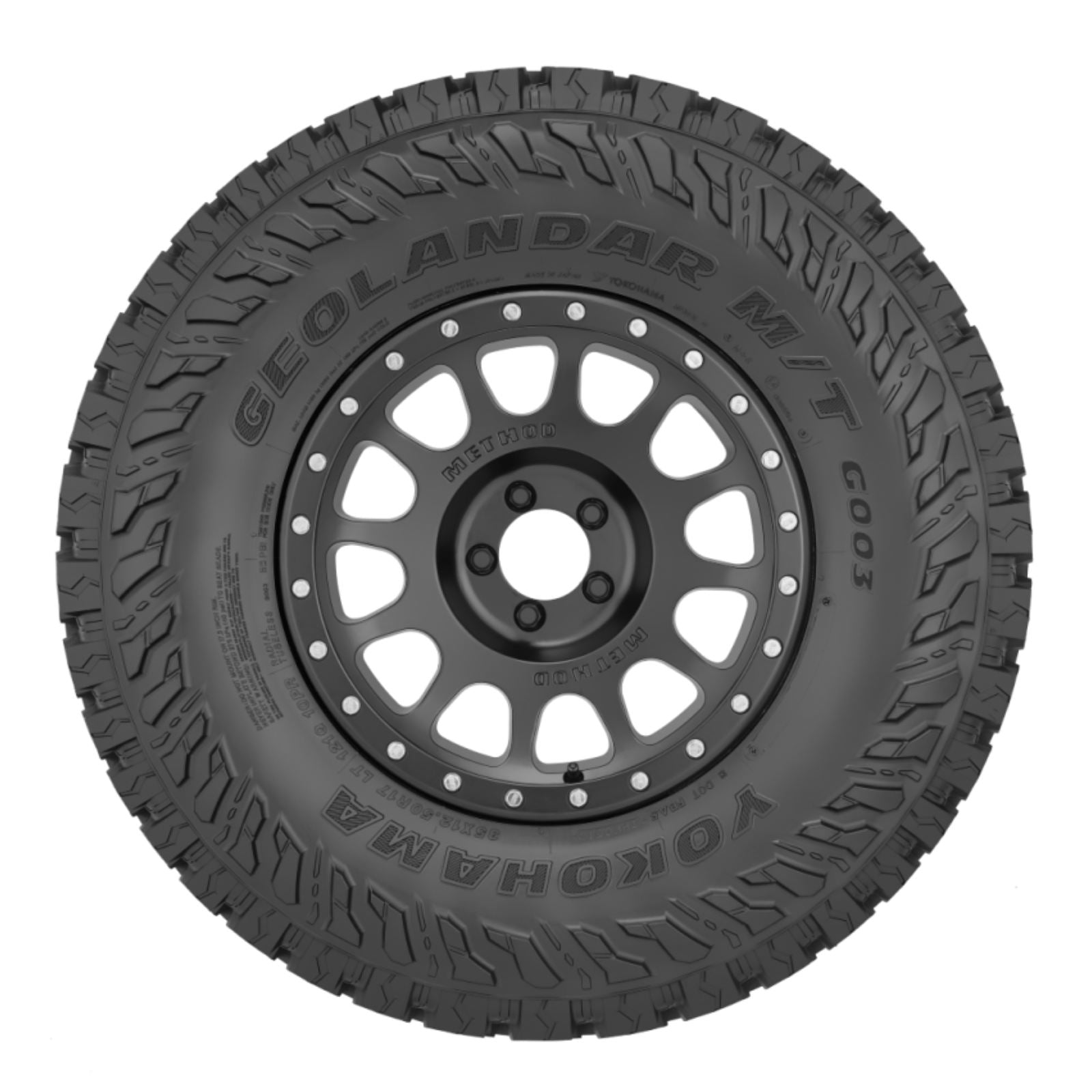 Yokohama Tire Geolandar M/T G003 Tire - LT225/75R16 -115/112Q [MPN: 110133313]_2372437