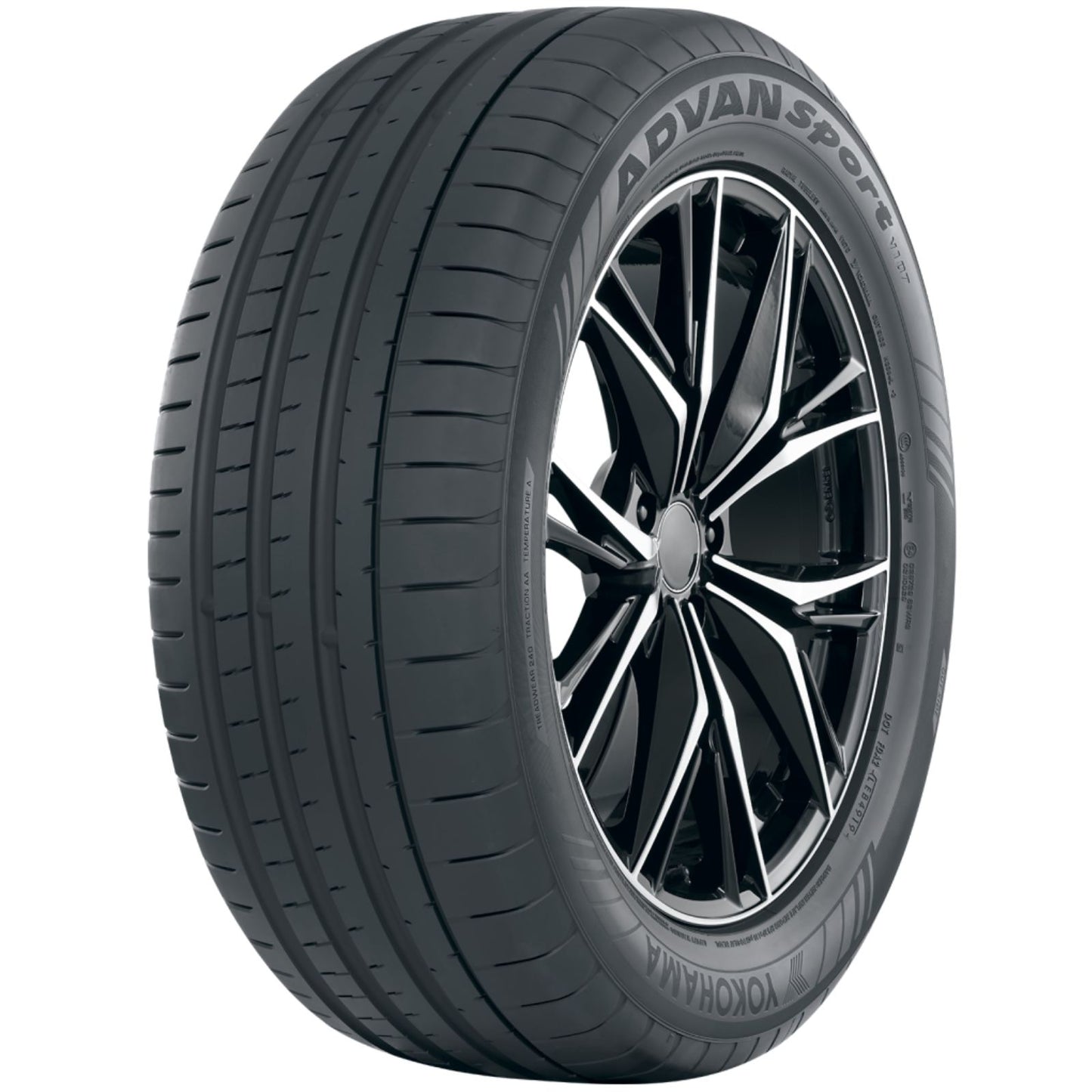 Yokohama Tire Advan Sport V107 Tire - 235/45ZR18 - 98Y [MPN: 110110770]_2372418