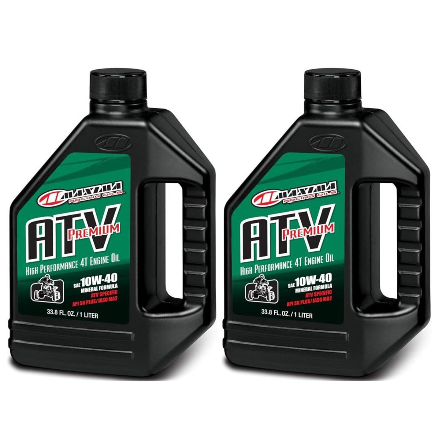 Maxima ATV Premium 4T 10W-40 - 1 Liter PACK OF 2 [MPN: 33901]_2377589