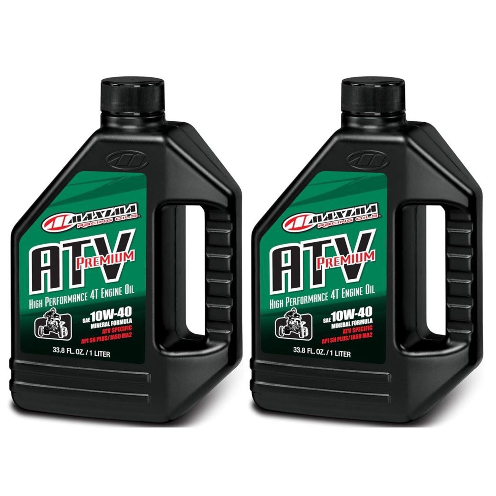 Maxima ATV Premium 4T 10W-40 - 1 Liter PACK OF 2 [MPN: 33901]_2377589